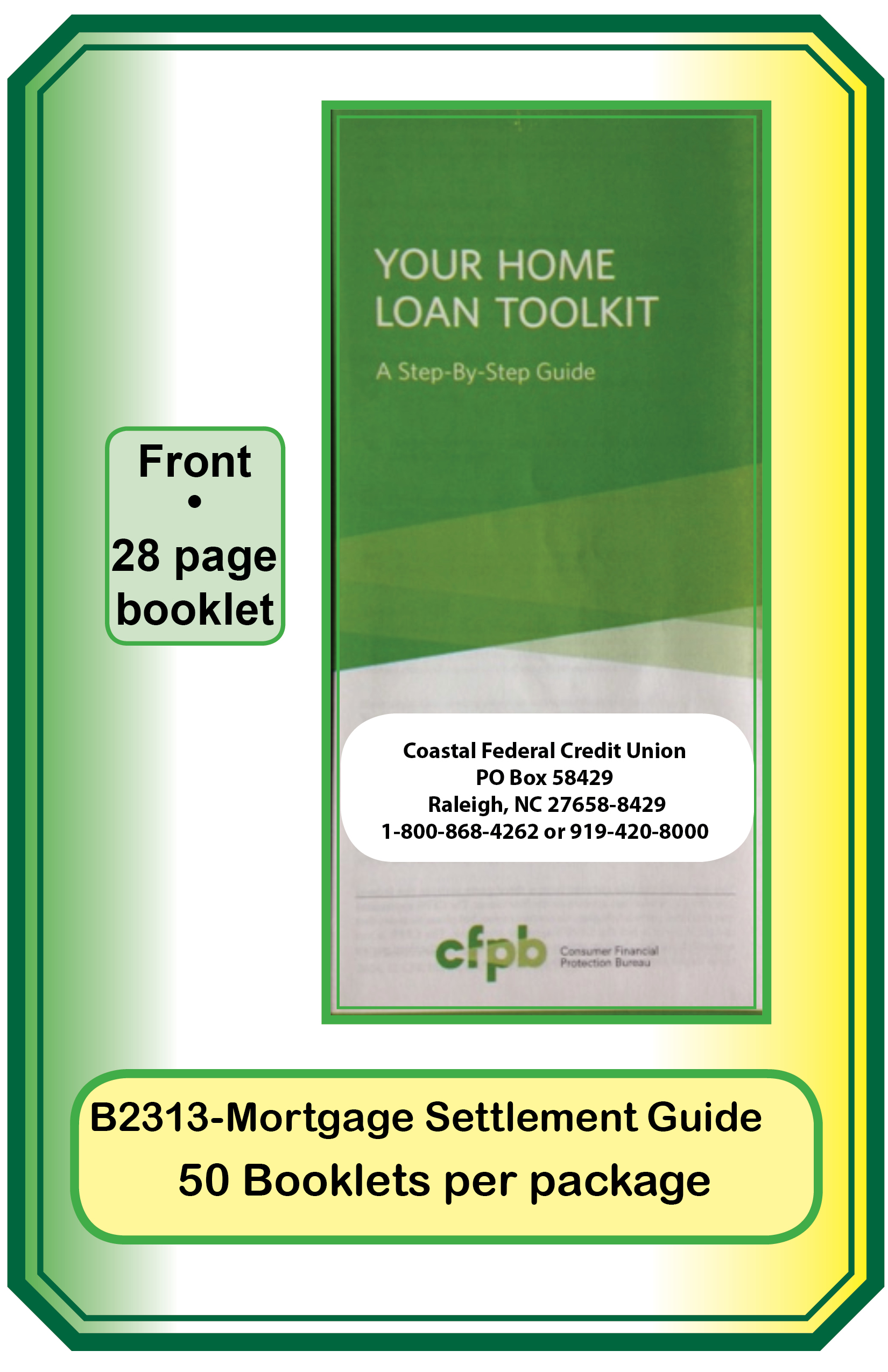 Home Loan Toolkit Booklet** Order By Pack of 50 booklets , Forms